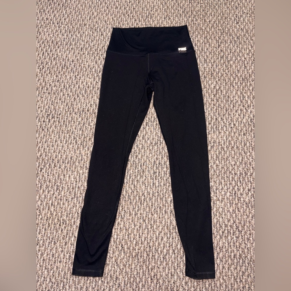 PINK Victoria's Secret Classic Black Leggings